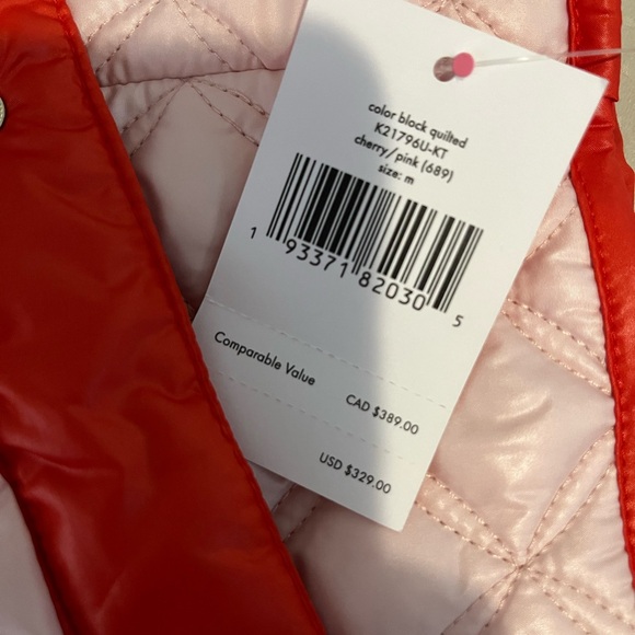 Kate Spade Color-Block Quilted Jacket - Picture 7 of 7